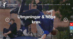 Desktop Screenshot of idrottsgymnasiet.se